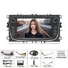 2 Din Android Радио WiFi 4G LTE Автомобильный мультимедийный видеоплеер для Ford Focus Mondeo C-MAX S-MAX Galaxy II Kuga Carplay Головное устройство