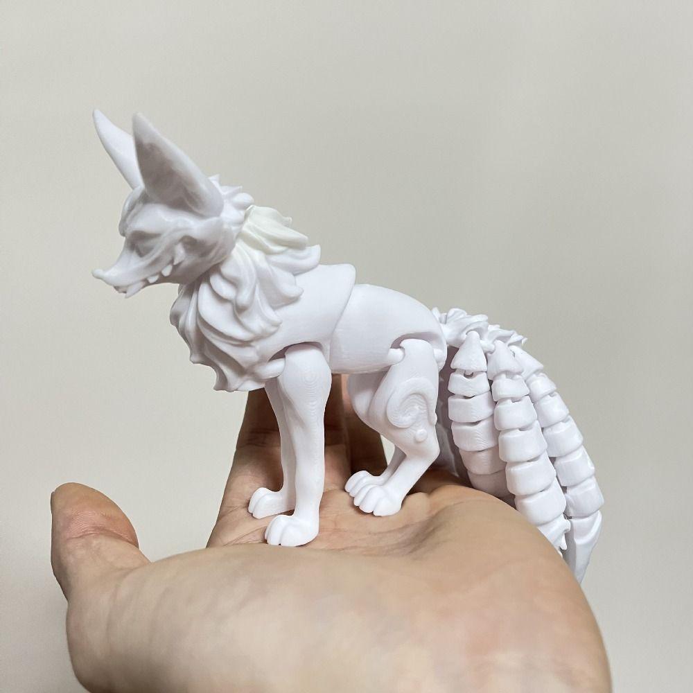 Симуляция 3D-печатная модель Многосуставная печатная 3D-игрушка Фигурка животного Игрушка Настольное украшение