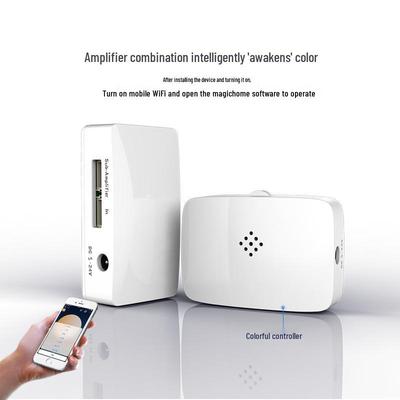 Усилитель сигнала и контроллер светодиодной ленты Dreamcolor (5-24V)