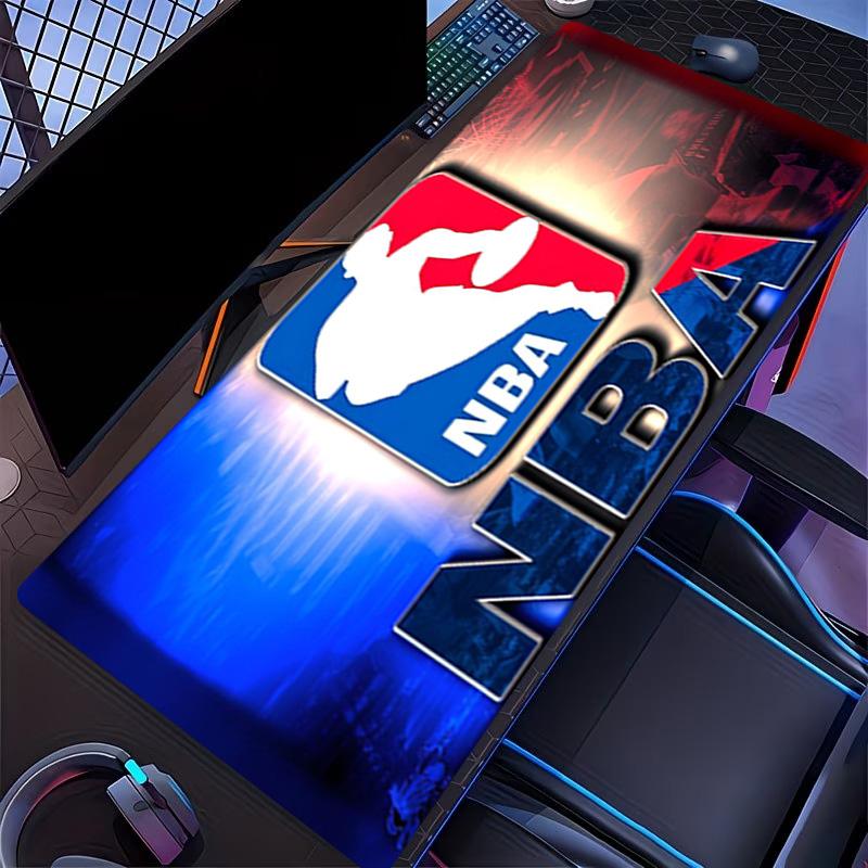 basketball Print Mouse Pad, for Keyboard Pad Laptop PC Mat for Office Home Use, Desk Decor, Perfect Birthday Gift for Gamers