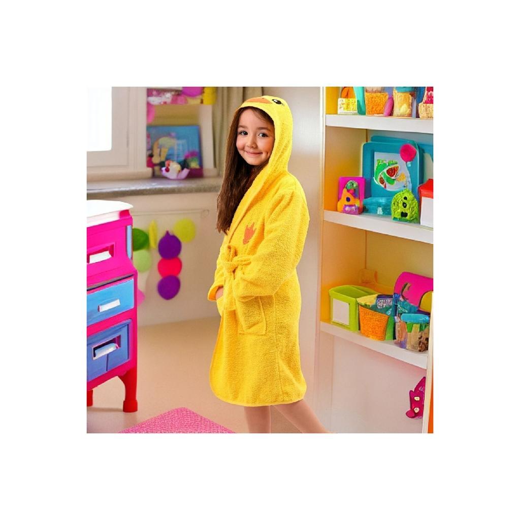 Girl's Boy's Bathrobe With Rabbit Ears