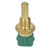 Water Temperature Sensor 2 Pins Brass Water Temperature Transducer 21 EN 40100 for Modern R220 5 R220 7 Excavator