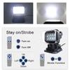 1PC 50W 60W Heighten Remote Wireless Control Led Marine Search Light for Offroad ATV SUV Truck Yacht Boat Tractors Led Spotlight