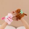 Capybara Rodent Slap Bracelet Series Simulation Capybara Plush Wrist Band  Christmas Toy