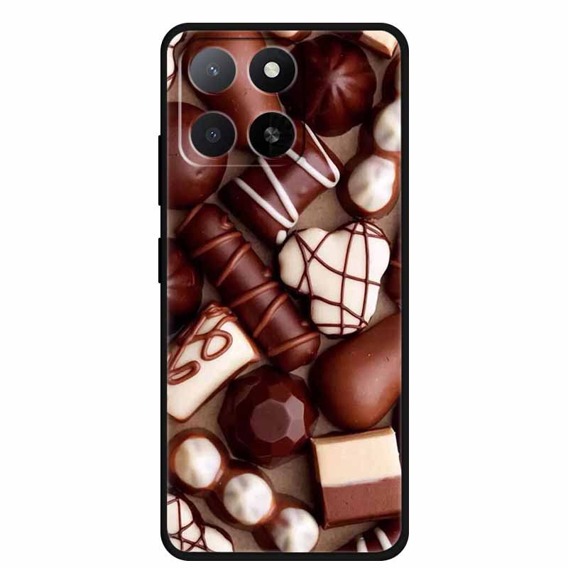 Чехол для ZTE Blade A55 A35 Животные Мягкий Силикон ТПУ Чехлы для Телефона Задняя Крышка для ZTE Blade A35 BladeA55 Волк Ударопрочный Крутой Capa