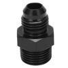 Straight Fuel Line Fitting 6AN To 38NPT 6061?T6 Aluminum Adapter Connector Black Car Accessories
