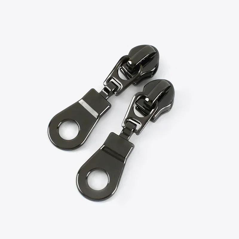 5/10/20 шт. Бегунок для молнии №5 для нейлоновых молний, пуллер для головки молнии, замок, сумка, одежда, кошелек, набор для ремонта портного, швейные аксессуары для DIY