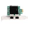 Двухпортовый 2,5 Гбит/с 2500 Мбит/с - PCI-E PCI Express 1x GBE Gigabit 1000 Мбит/с Адаптер сетевой карты LAN Ethernet (для настольных материнских плат)