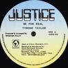 12-дюймовая пластинка TYRONE TAYLOR Be For Real JUDIS012 Justice US Reggae Ska Dub Б/у