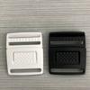 10pcs Black&White Curved Buckle Lock Plastic Safety Buckles New Travel Bag Buckles  Outdoor Tool