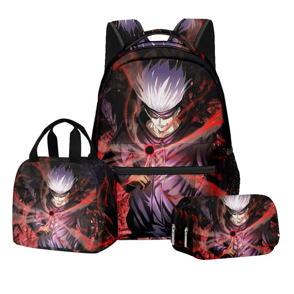 Jujutsu Kaisen Three piece student backpack set