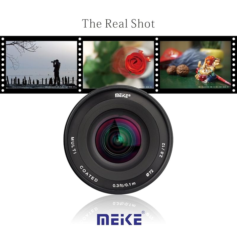 [] Meike interchangeable lenses wide angle lens MK 12mm F2.8 SONY For E-mount Comes with Japanese instruction manual 19950001