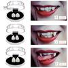 3 Pairs Halloween Zombie Werewolf Fangs Teeth Caps Cosplay Party Props
