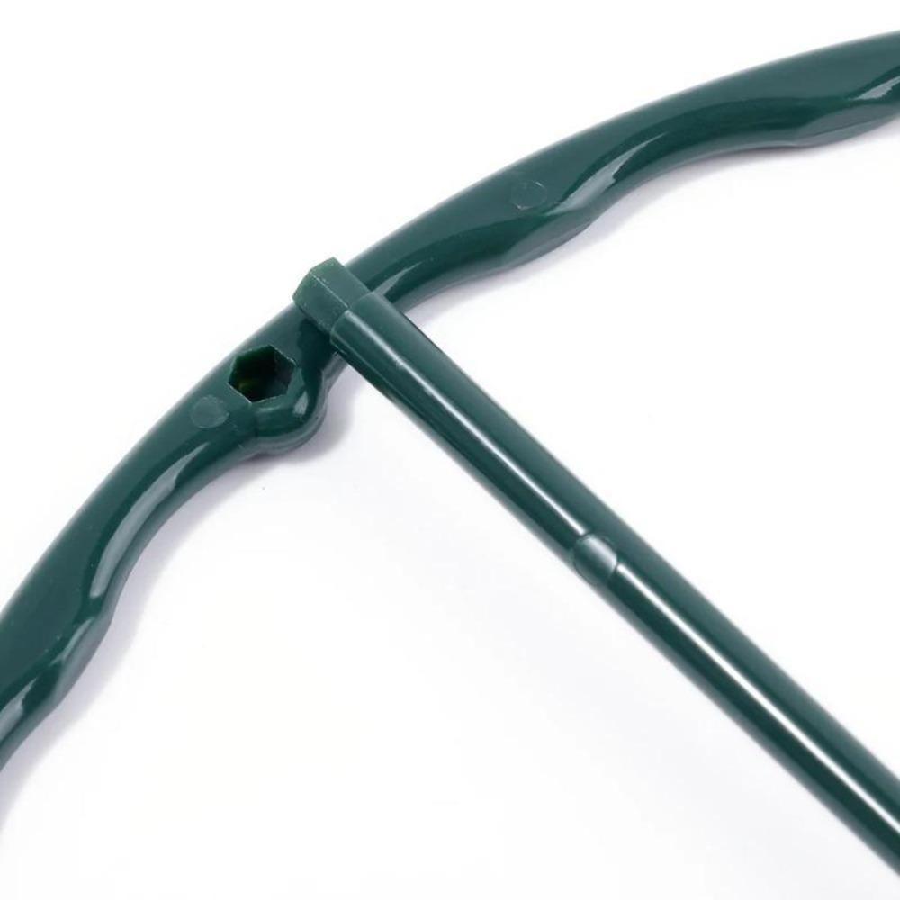 16 шт. пластиковая опора для растений, каркас для теплицы, полукруглый фиксированный стержень, комнатный цветок, лоза, лазающий кронштейн