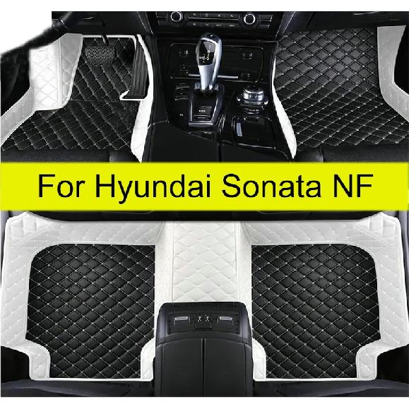 Автомобильные коврики для Hyundai Sonata NF 2006 2007 2008 2009 Автомобильные коврики для ног Покрытие ковриком салона Аксессуары для интерьера