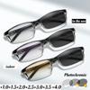 New Square Frame Photochromic Reading Glasses Gradient Lenses High Definition Anti-Blue Light Eye Protection Presbyopia Glasses