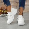 Модные большие размеры, уличные, нескользящие, повседневные, дышащие кроссовки, горячая распродажа 2025, женская обувь на шнуровке, женская вулканизированная обувь