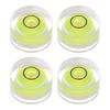 Round Bubble Level, 13x7mm, Mini Circular Bullseye Level for Leveling Cameras, Tripods, Telescopes, Workshop Turntables, and Picture Frames, Li