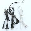 Chinese Standard 2-Pin Extension Cord with 90° Elbow & Female Connector, 2-Core 0.75/1.0 Power Plug