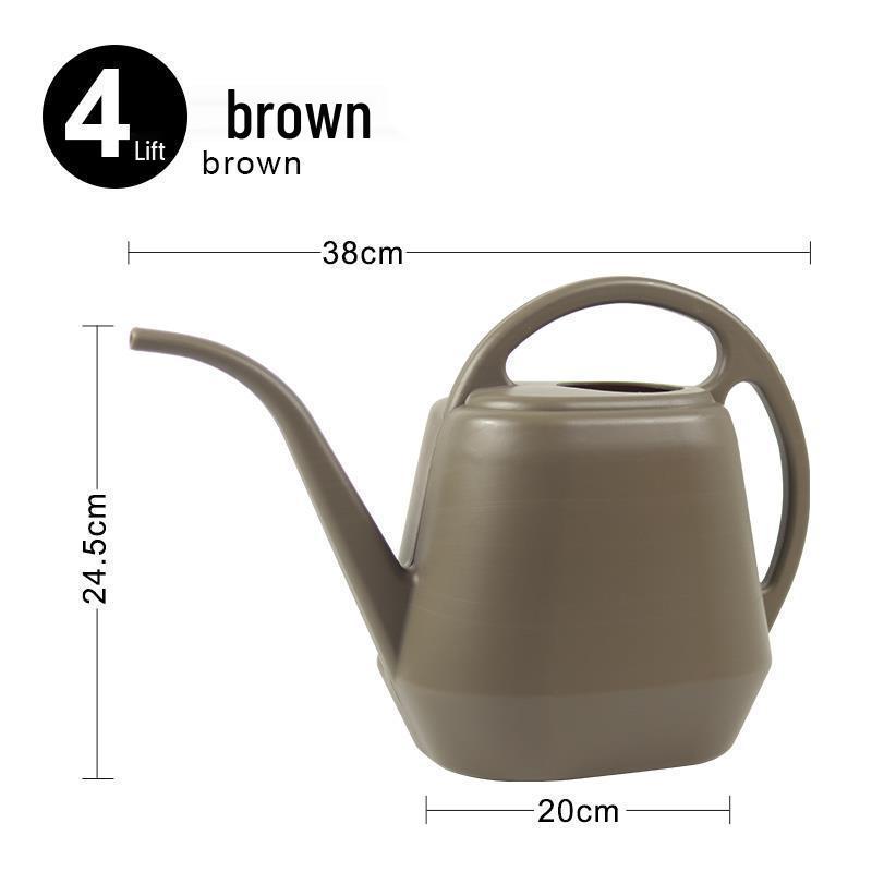 Прочная зеленая лейка для комнатных/садовых растений и овощей