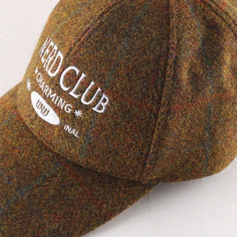 Шерстяная кепка-бейсболка клуба WorthWord Nerd Club