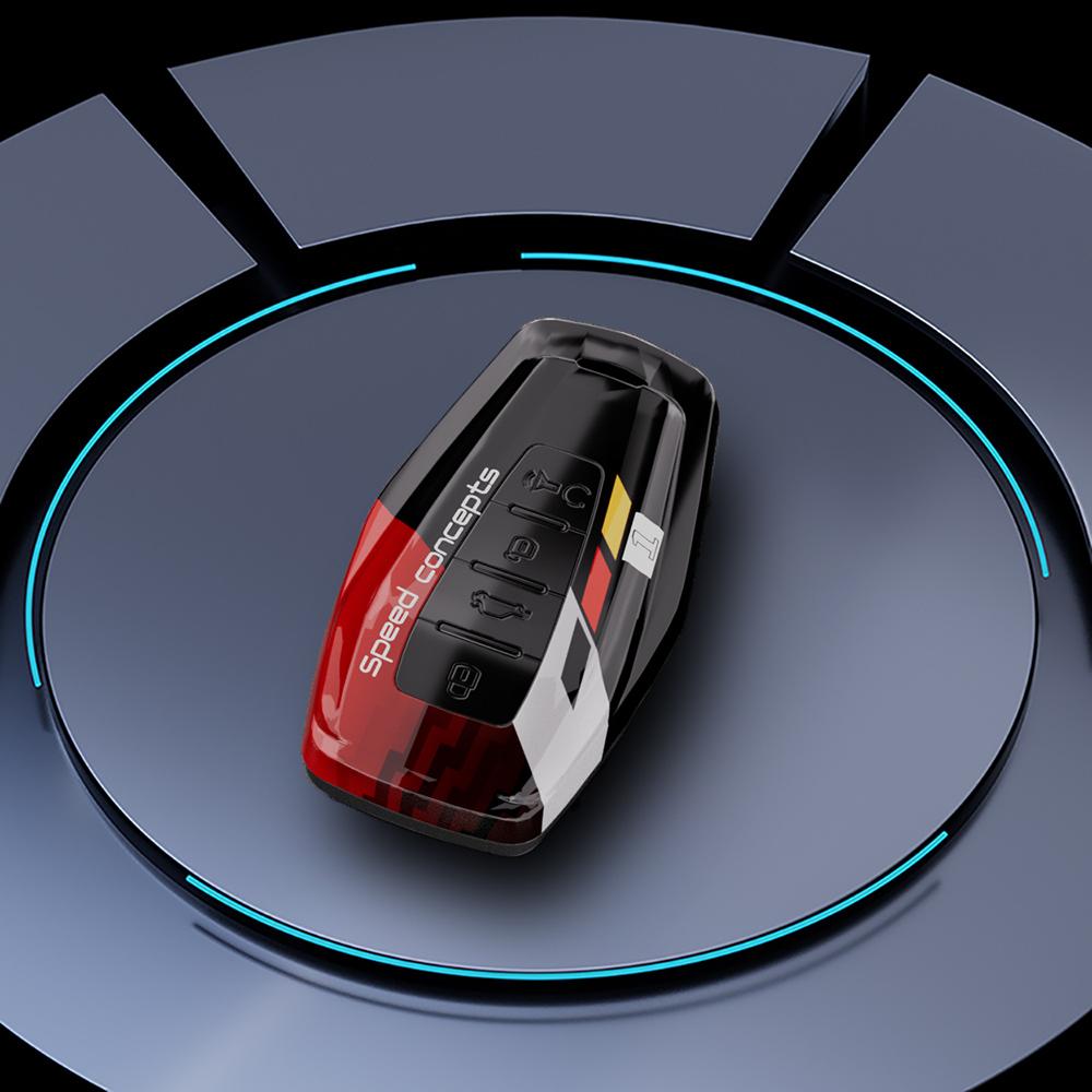 Новый Чехол-Крышка для Ключа Автомобиля в Стиле Граффити для Geely Coolray X6 Geometry C Emgrand Global Kulrey Hawk GX7 Okavango Аксессуары для Автомобильных Ключей