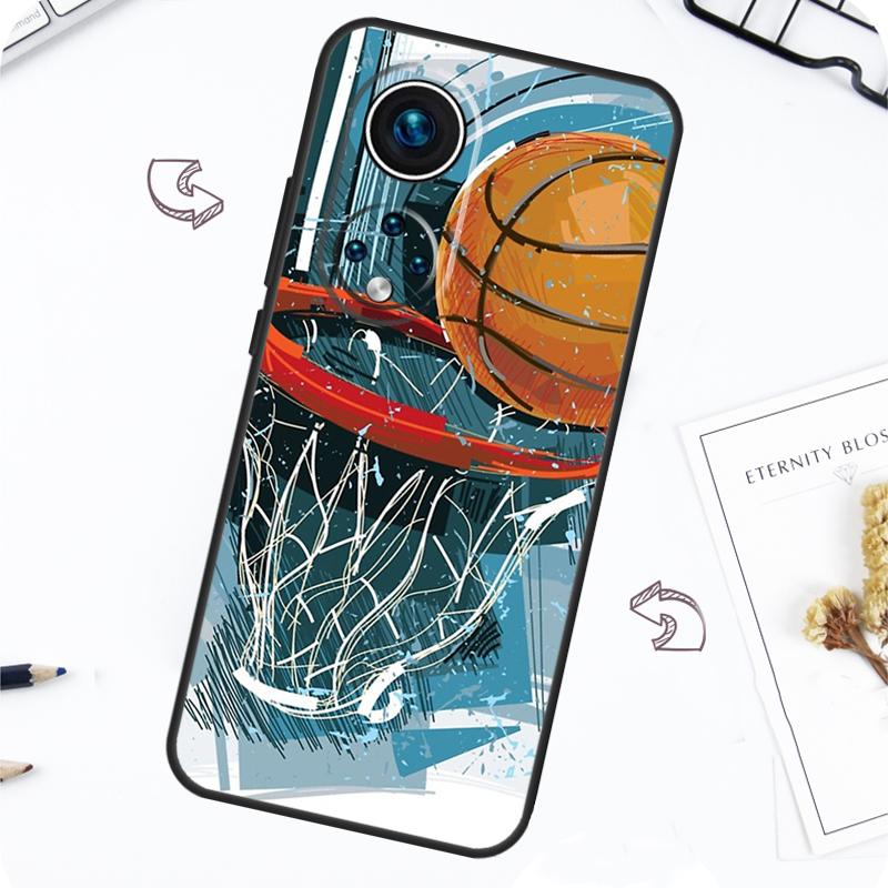 Чехол для баскетбольного мяча для Honor Magic 7 Pro 5 6 Lite Honor 200 Pro 50 70 90 X8b X9a X8a X8 X9 X9c X9b Крышка