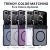 For Magsafe Magnetic Phone Case For Samsung Z Flip 8 7 Flip8 Flip7 5G Hinge Full Protection TPU+PC Shockproof Protective Cover