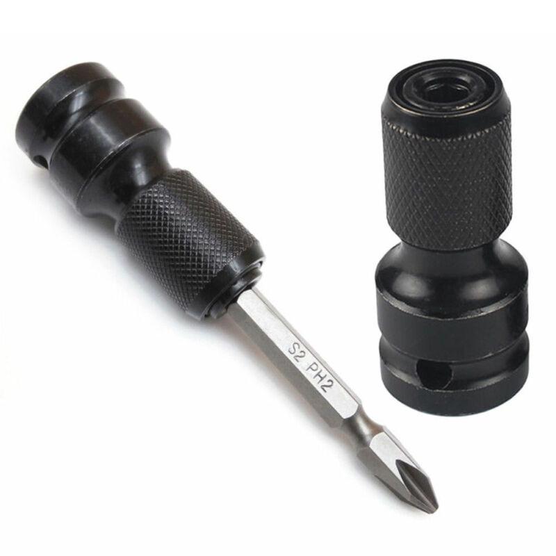 Переходник с квадратным гнездом 1/2 дюйма на шестигранный хвостовик 1/4 дюйма ~