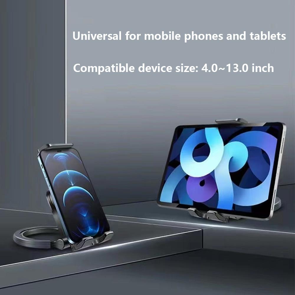 Xnyocn Ring Stand Holder для iPad Mini Air Pro 11" Xiaomi Tablet Mobile Phone Wall Mount Kitchen Smart Home 2in1 Кронштейн Support