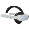 Регулируемый RGB ремешок для VR-шлема со светодиодной подсветкой, легкая сменная лямка для VR, уменьшающая давление на лицо, для шлема Meta Quest 3