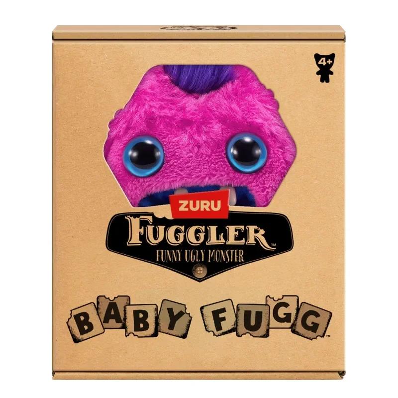 Плюшевые игрушки Fuggler Монстры с кривыми зубами Fuggler Малыш Мультяшный Странный кролик с большими глазами Плюшевая игрушка Kawaii Многоцветная плюшевая кукла 8-9 см