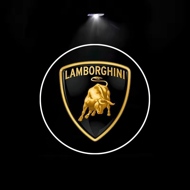 Car Door HD Projector Lamp LED Decoration Atmosphere Light For Lamborghini Urus LP570 LP610 Urus LP700 770 Gallardo Aventador