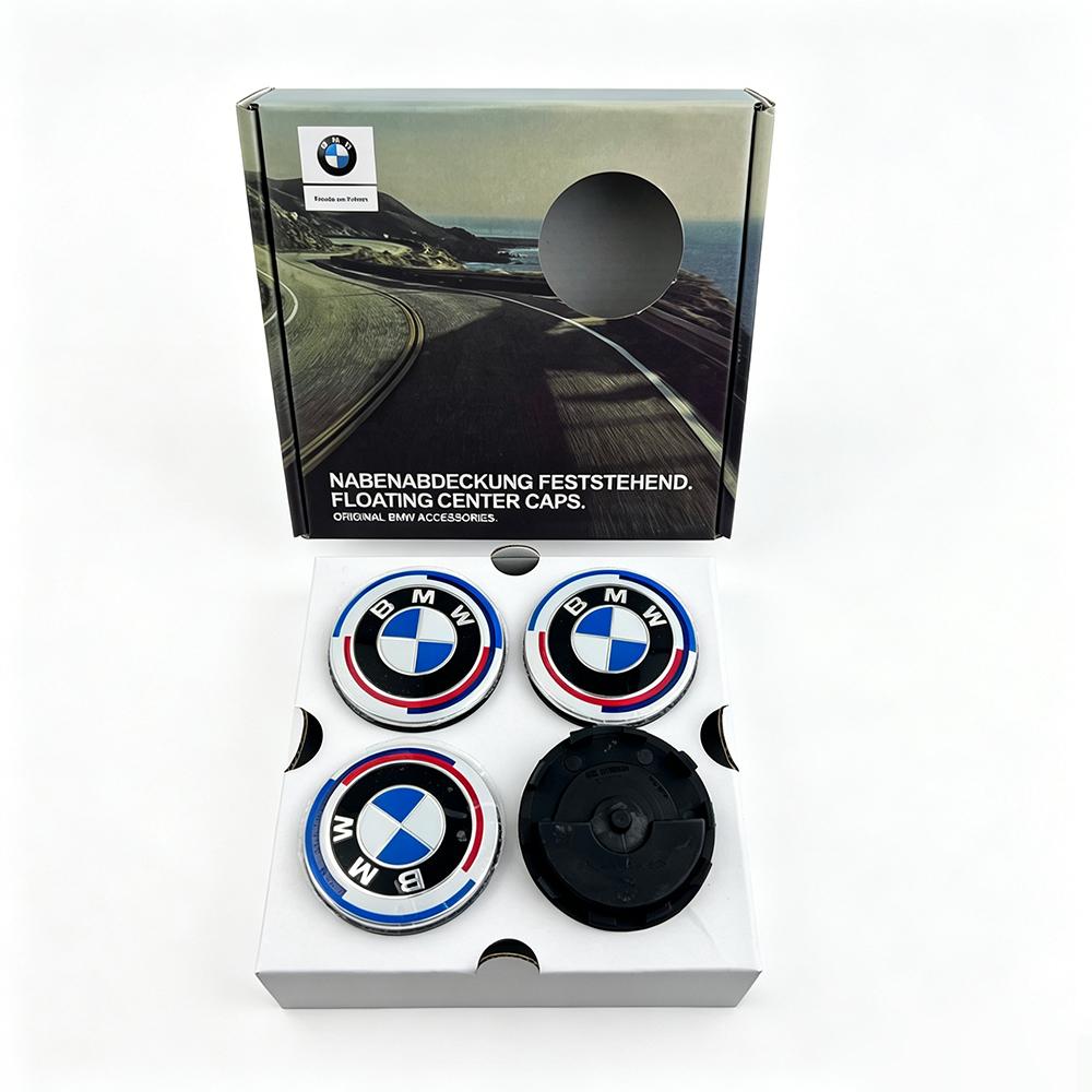 For BMW M 56/68mm Floating Wheel Center Caps For BMW G11 G12 G30 G31 G32 G38 G01 G08 G02 G05 F45 F46 F52 F48 F49 F39 F90 Auto Accessories
