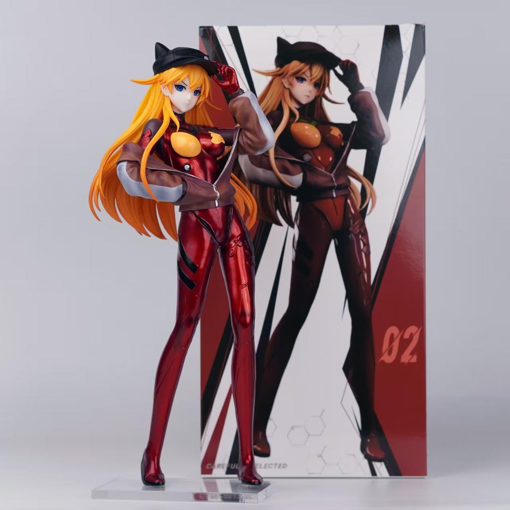 27 см Соryu Asuka Langrey Shikinami Asuka Rangure Анимация ПОЛИВИНИЛХЛОРИД Фигурка Действия Игрушка Настольное Украшение Статуэтка для Игры Коллекционная Миниатюра