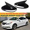 Для Hyundai Sonata DN8 2011-2014 Автомобильная наклейка Накладка на зеркало заднего вида Боковое зеркало Колпачок крыла Накладка на кузов Аксессуары для отделки Декор автомобиля