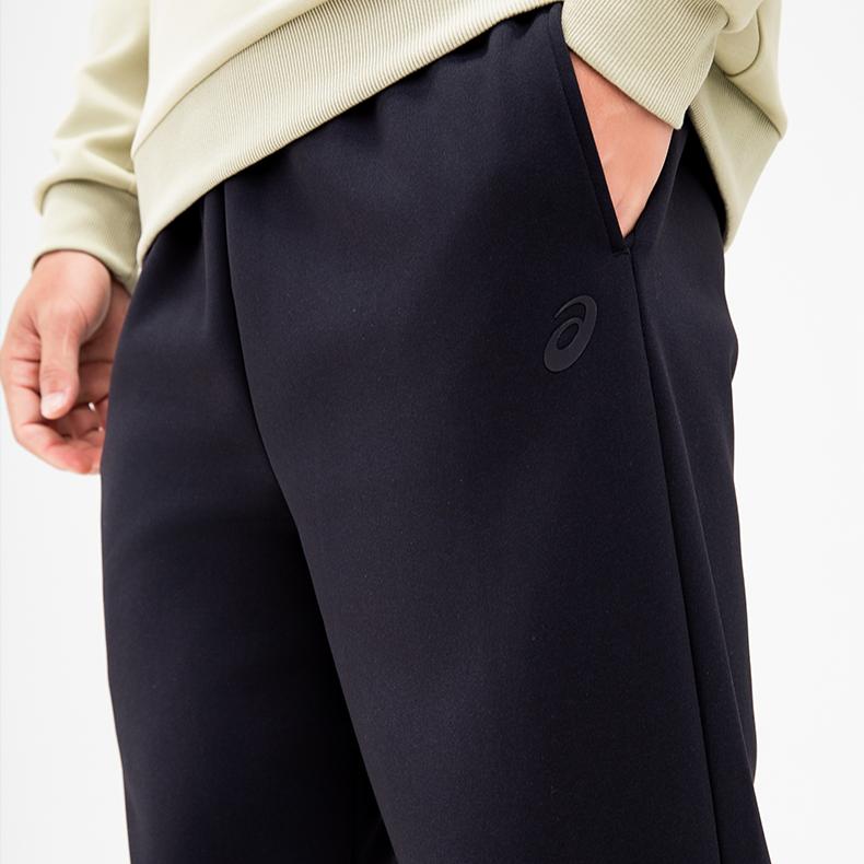 Asics Теплые и удобные трикотажные спортивные брюки средней посадки, мужские, черные 2031F146-001
