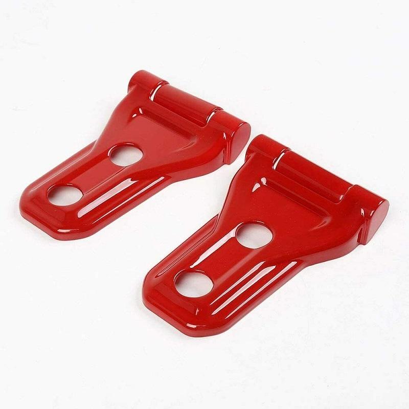 2 шт. крышка петли капота автомобиля отделка черная ABS для Jeep Wrangler JL 2018 2019 2020 2024 2024 2024 автомобильные аксессуары