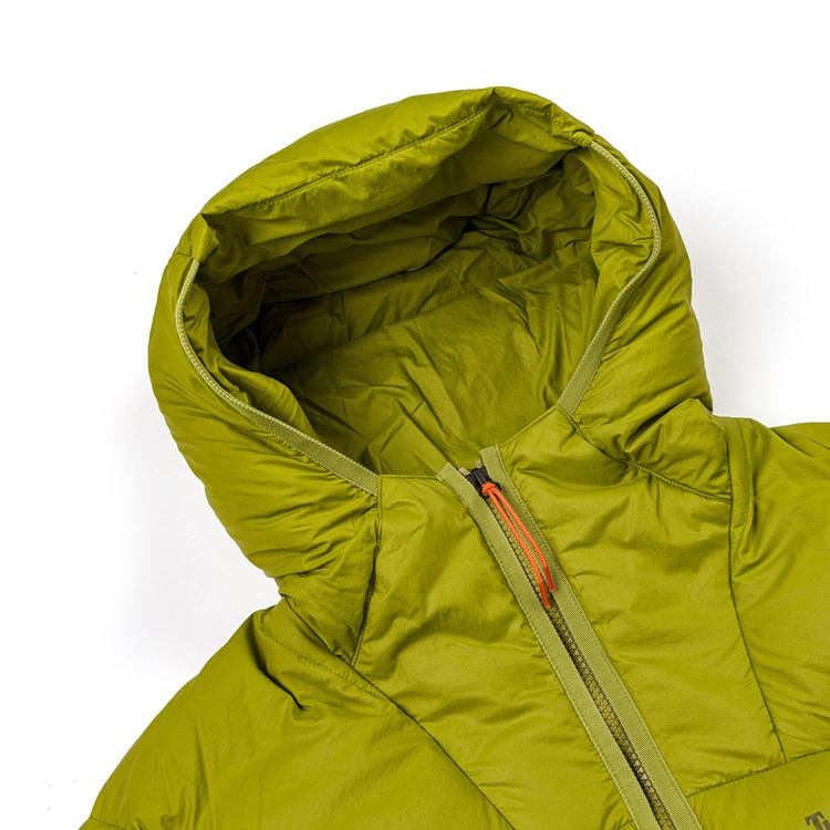 Timberland Теплая водонепроницаемая куртка-пуховик с капюшоном на гусином пуху, мужские куртки, авокадо-зеленый A5M6PEFO