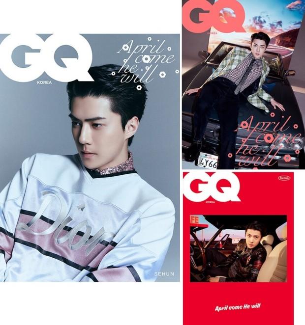 GQ Корея Апрель 2022 EXO Sehun Cover, K Fashion, KPOP, K STAR