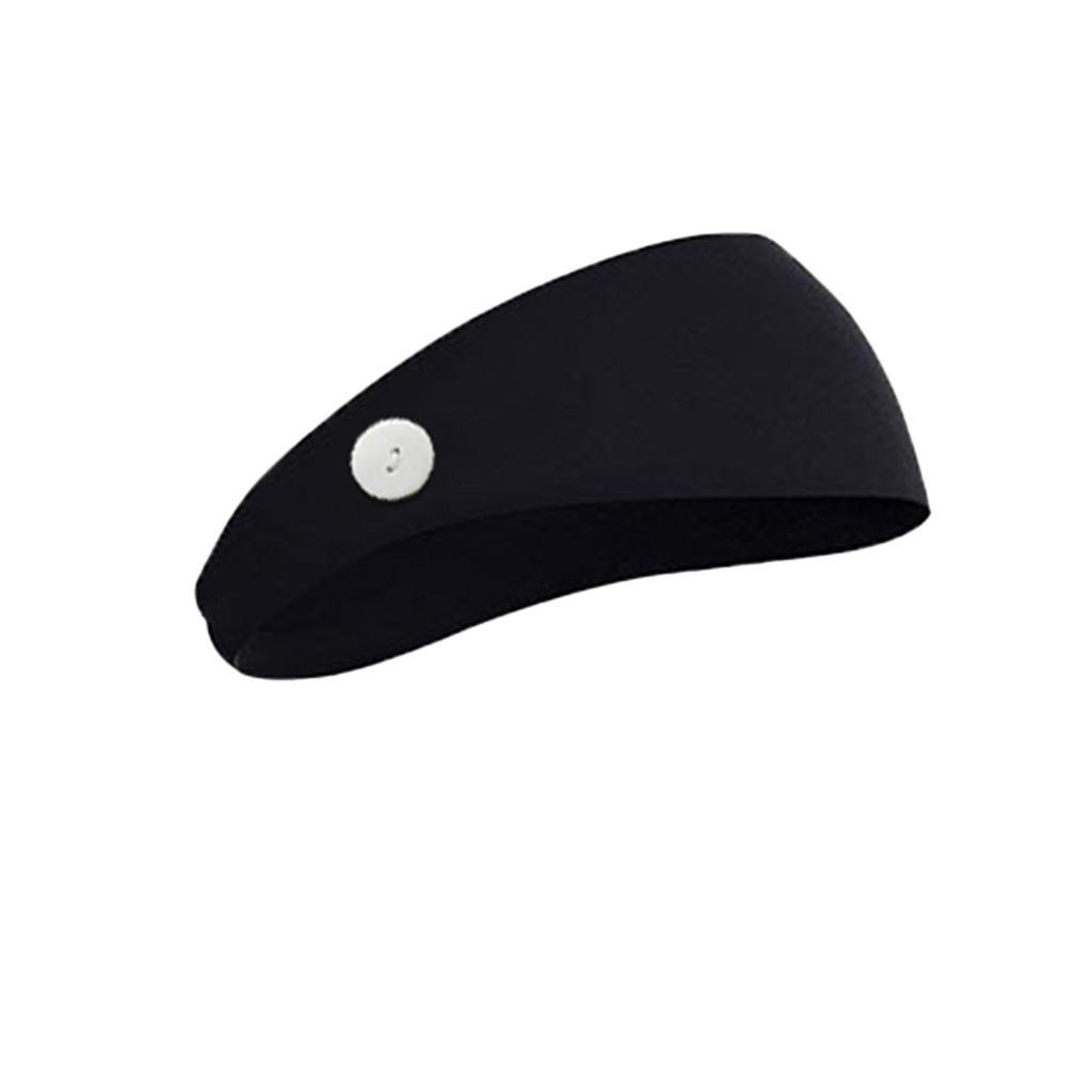 Повязка на голову с пуговицами, держатель для лица, для ношения на ушах, спортивная, быстросохнущая, впитывающая пот