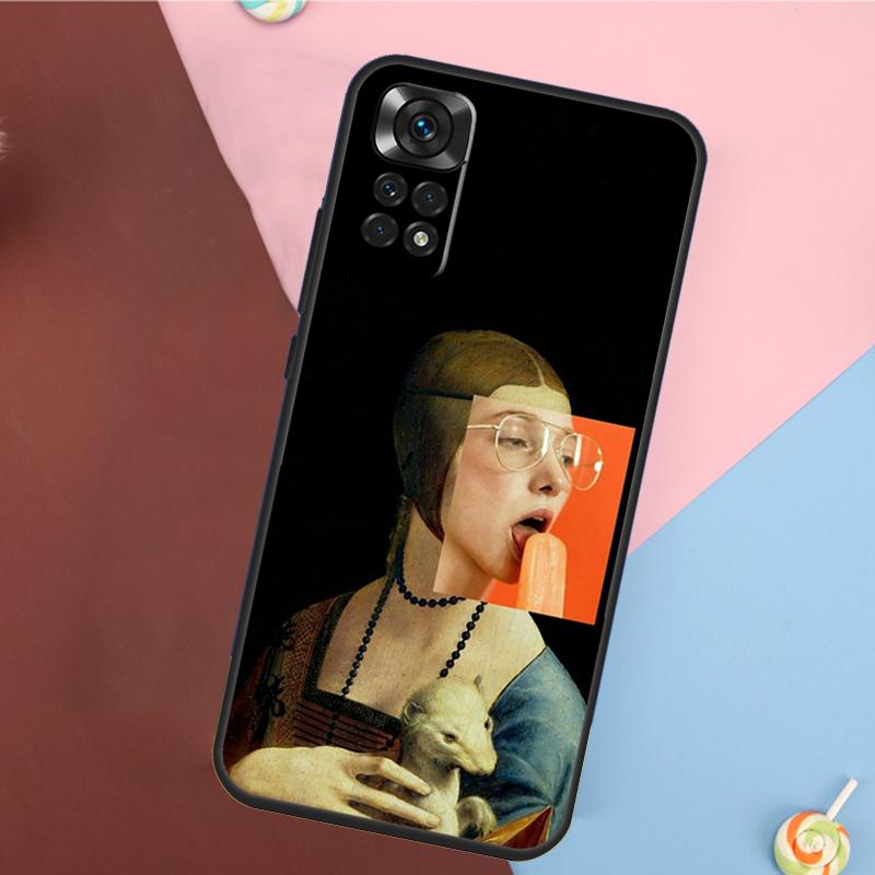 Знаменитая эстетичная статуэтка Чехол для Xiaomi Redmi Note 14 13 12 9 10 11 Pro 9S 10S 11S 12S Redmi 14C 10C 12C 13C Чехол