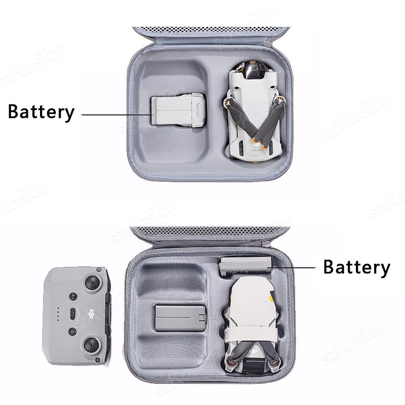 Storage Carry Bag for DJI Mini 2/Mini 2 SE/MINI 4K Drone Battery Remote Control Box Protective Portable Handbag Accessories