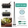 5PCS Plant Seed Starter Tray With Grow Lights for Planting Seeds 60 Seedling Cells Organic Plant