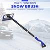 3-in-1 Extendable Snow Shovel Ice Scraper Snow Brush Water Remover for Car Auto SUV Frost Windshield Cleaner Winter Tool
