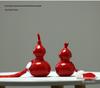 Очаровательный керамический орнамент-тыква Фэн-шуй для удачи в гостиной или кабинете