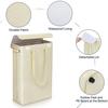 Yousheng Laundry Storage Bag with Ergonomic Handle Foldable Design Dustproof Large Capacity Clothes Organization Laundry Basket