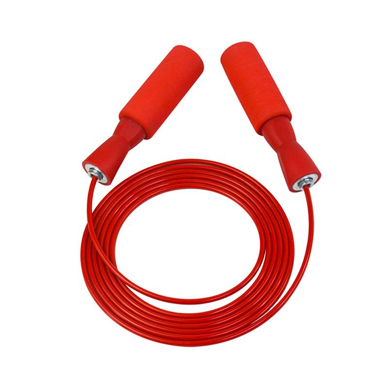 Fitness Skipping Rope Tangle-Free Bearing Jumping Rope Woman Kids Training Pvc Steel Cable Jump Ropes Weight Loss Exercise