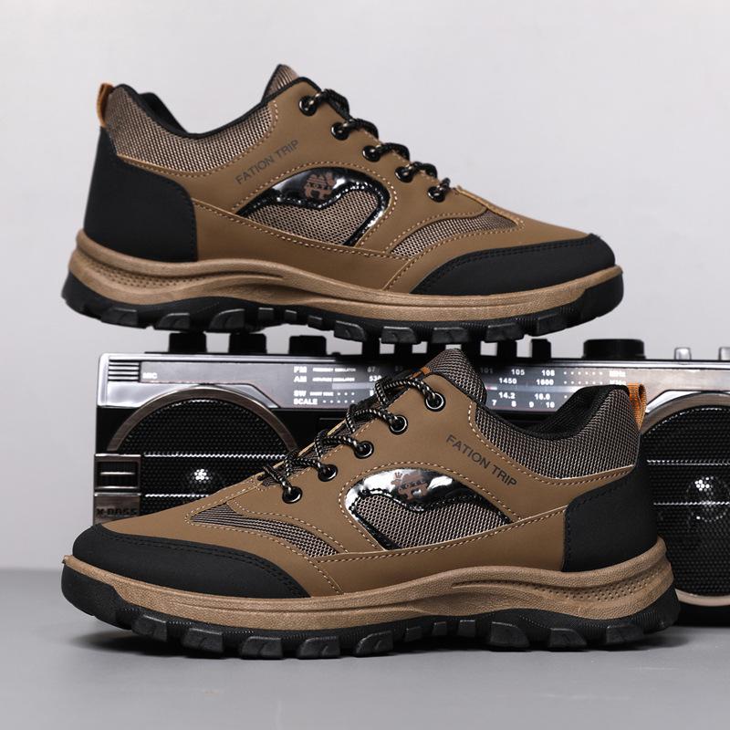 Мужские водонепроницаемые нескользящие походные ботинки — прочные и удобные для приключений на свежем воздухе и прогулок