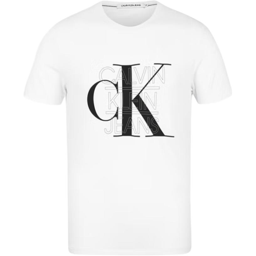 CALVIN KLEIN T Shirt Men's White ZM01607-YAF-